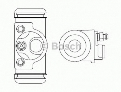 BOSCH f026002372 -  Колесный тормозной цилиндр
