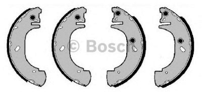 BOSCH f026004524 -  Комплект тормозных колодок