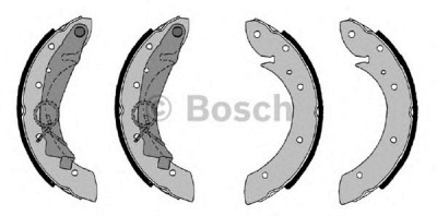 BOSCH f026004552 -  Барабанные тормозные колодки