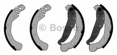 BOSCH f026004658 -  Барабанные тормозные колодки