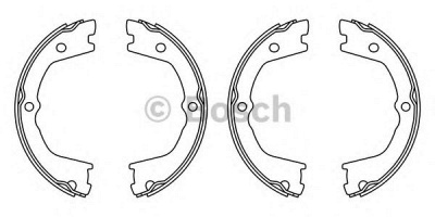 BOSCH f026008022 -  Комплект тормозных колодок, стояночная тормозная система