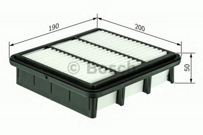 BOSCH f026400063 -  Воздушный фильтр