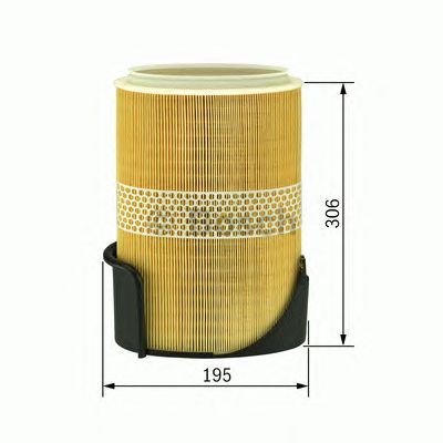 BOSCH f026400131 -  Воздушный фильтр