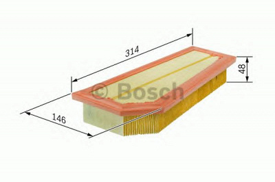 BOSCH f026400134 -  Воздушный фильтр