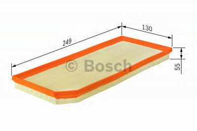 BOSCH f026400137 -  Воздушный фильтр