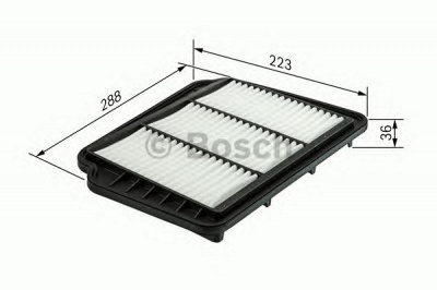 BOSCH f026400163 -  Воздушный фильтр
