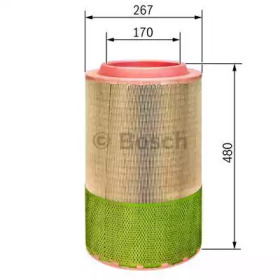 BOSCH f026400249 -  Воздушный фильтр
