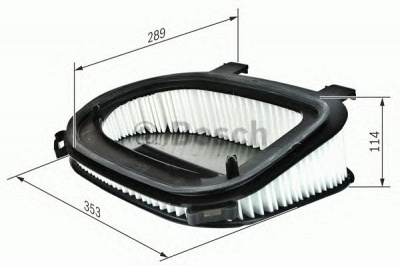 BOSCH f026400366 -  Фильтр воздушный