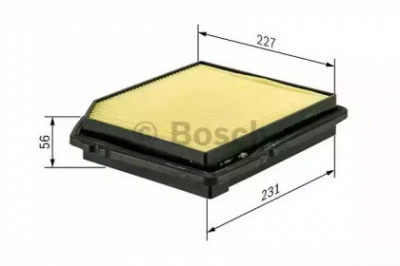 BOSCH f026400456 -  Вставка воздушного фильтра
