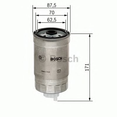 BOSCH f026402013 -  Топливный фильтр