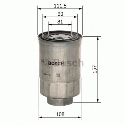 BOSCH f026402025 -  Топливный фильтр