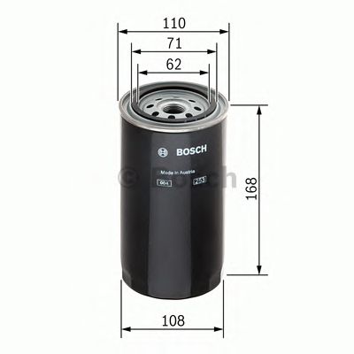 BOSCH f026402034 -  Топливный фильтр
