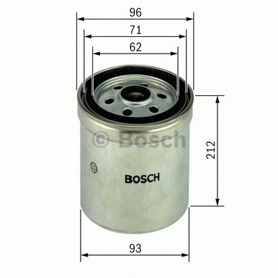 BOSCH f026402035 -  Топливный фильтр