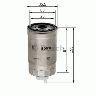 BOSCH f026402048 -  Топливный фильтр