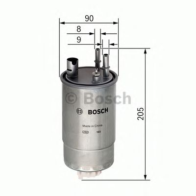 BOSCH f026402054 -  Топливный фильтр