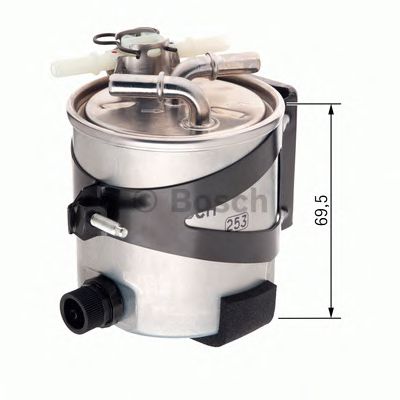 BOSCH f026402061 -  Топливный фильтр