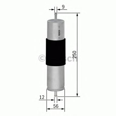 BOSCH f026402066 -  Топливный фильтр