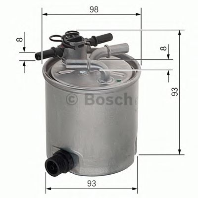 BOSCH f026402072 -  Топливный фильтр