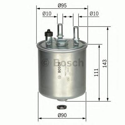 BOSCH f026402081 -  Топливный фильтр