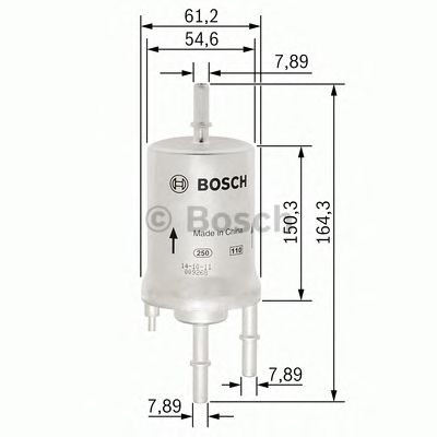 BOSCH f026403006 -  Топливный фильтр
