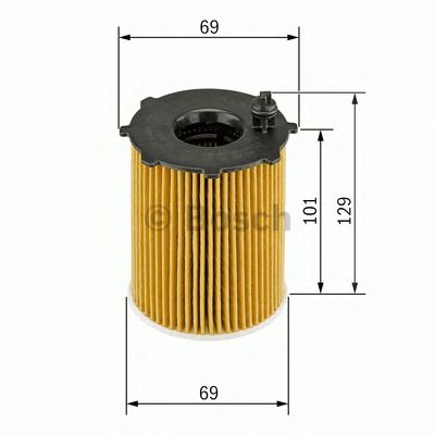 BOSCH f026407011 -  Масляный фильтр