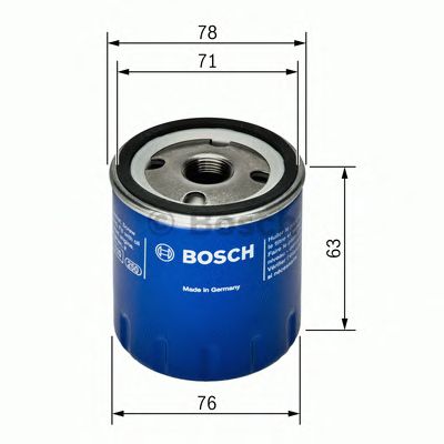 BOSCH f026407022 -  Масляный фильтр