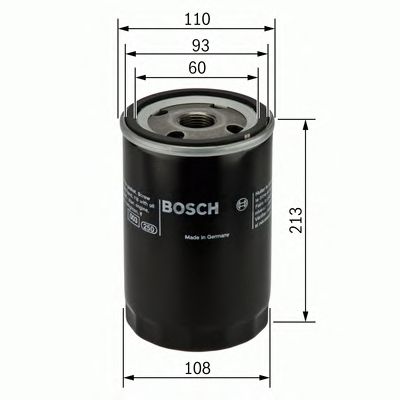 BOSCH f026407049 -  Масляный фильтр