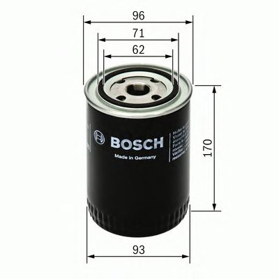 BOSCH f026407057 -  Масляный фильтр