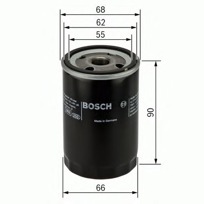 BOSCH f026407077 -  Масляный фильтр