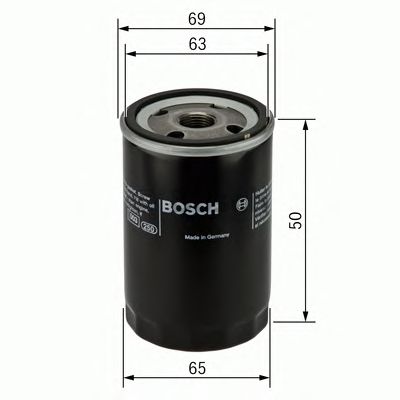 BOSCH f026407089 -  Масляный фильтр