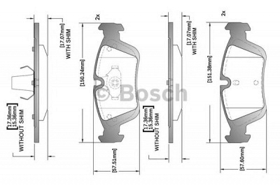 BOSCH f03b150287 -