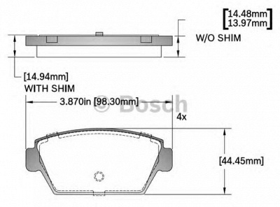 BOSCH f03b150408 -  