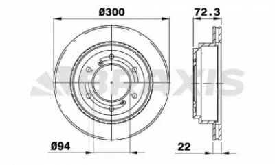 BRAXIS ad1023 -  