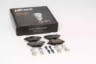 BRECK 245610055200 -  Комплект тормозных колодок, дисковый тормоз