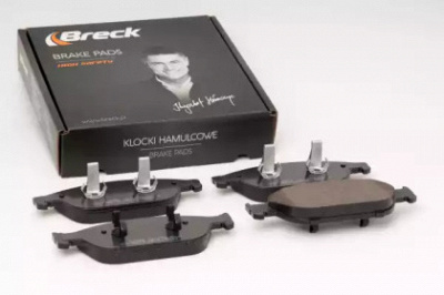 BRECK 251580055100 -  Комплект тормозных колодок, дисковый тормоз