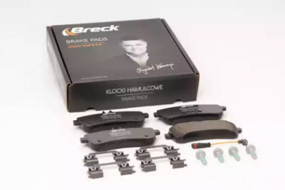 BRECK 251630055300 -  Комплект тормозных колодок, дисковый тормоз