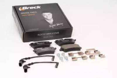 BRECK 252140055410 -  Комплект тормозных колодок, дисковый тормоз