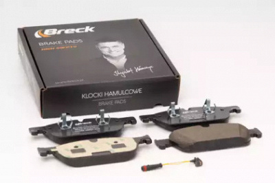 BRECK 255310055200 -  Комплект тормозных колодок, дисковый тормоз