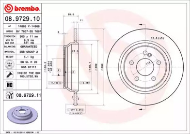 BRECO bs7667 -  Тормозной диск