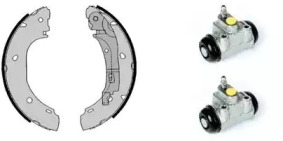 BREMBO h23057 -  Комплект тормозных колодок