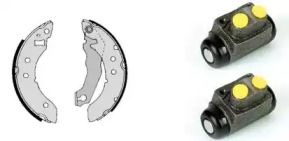 BREMBO h24007 -  Комплект тормозных колодок