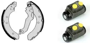 BREMBO h24014 -  Комплект тормозных колодок