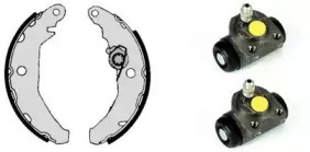 BREMBO h24015 -  Комплект тормозных колодок