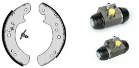 BREMBO h24022 -  Комплект тормозных колодок