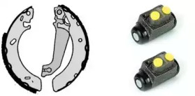 BREMBO h24032 -  Комплект тормозных колодок