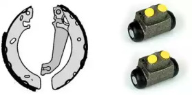 BREMBO h24033 -  Комплект тормозных колодок