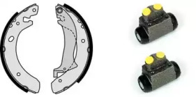 BREMBO h44001 -  Комплект тормозных колодок