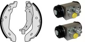 BREMBO h50004 -  Комплект тормозных колодок