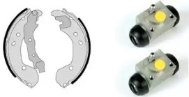 BREMBO h56012 -  Комплект тормозных колодок