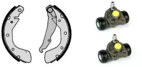 BREMBO h59033 -  Комплект тормозных колодок